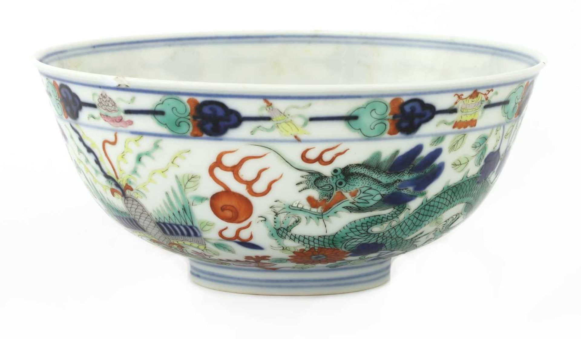 A Chinese wucai bowl, - Image 2 of 5