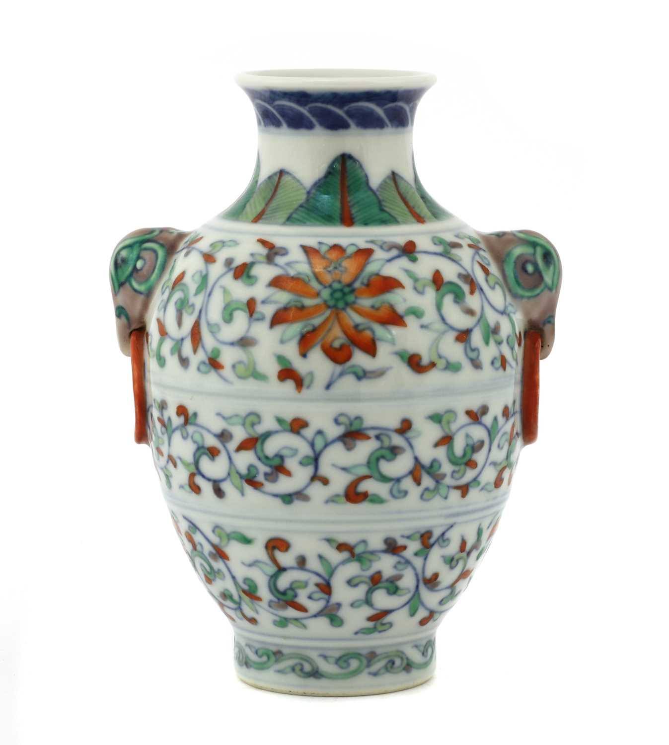 A Chinese doucai vase,