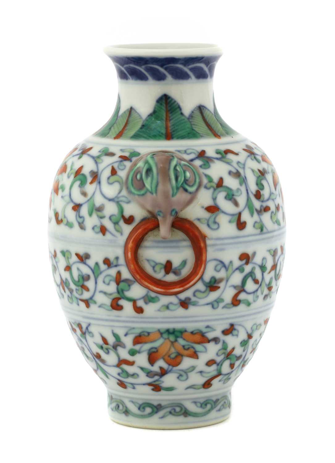 A Chinese doucai vase, - Image 3 of 5