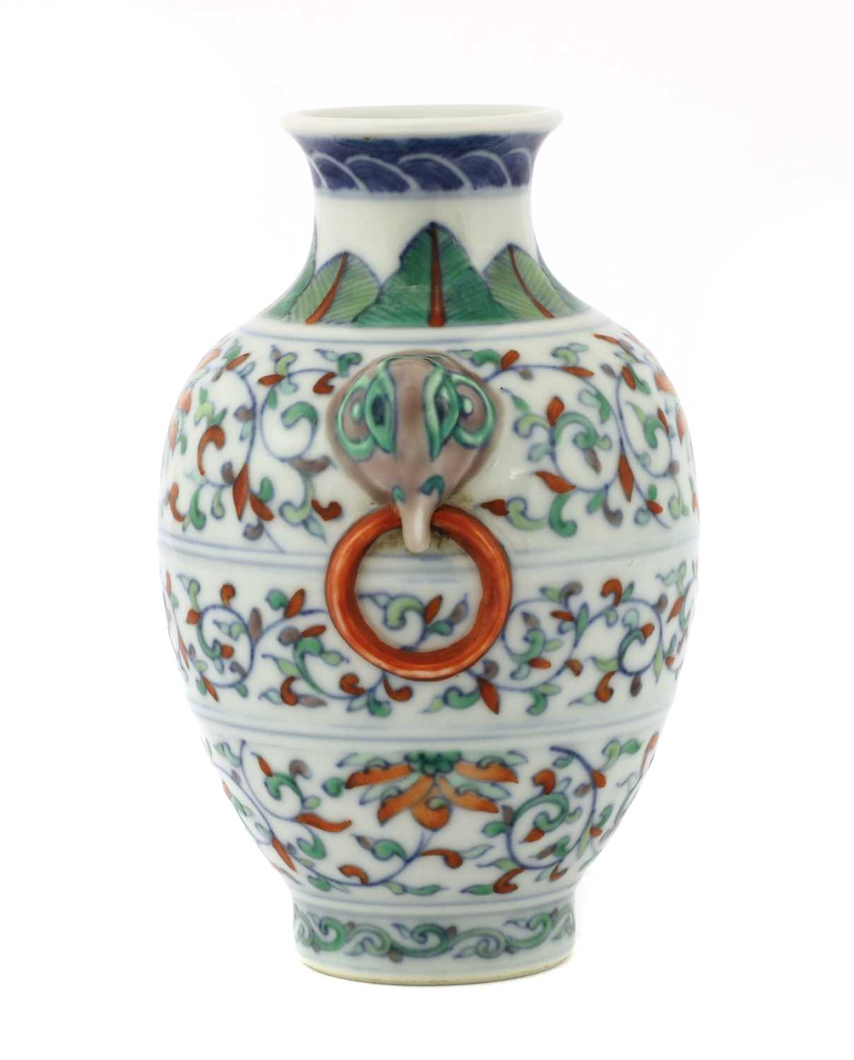 A Chinese doucai vase, - Image 4 of 5