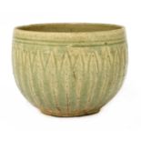 A Chinese celadon-glazed bowl,