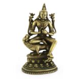 A Tibet bronze bodhisattva,