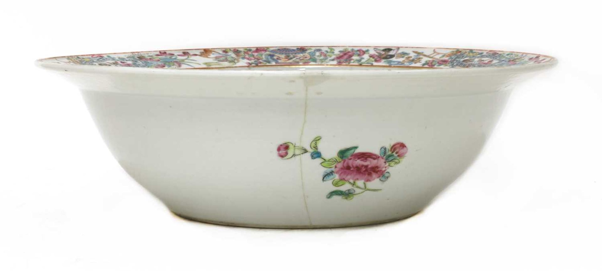 A Chinese famille rose basin, - Bild 2 aus 3