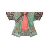 Two Chinese embroidered robes,