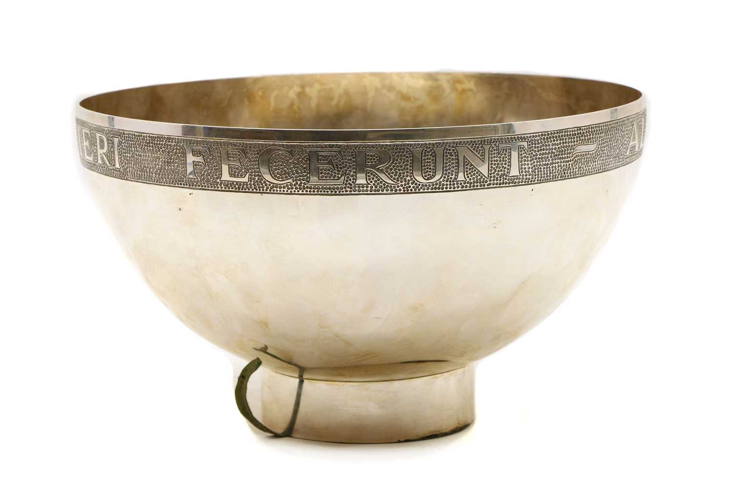 An Irish silver bowl - Image 2 of 3