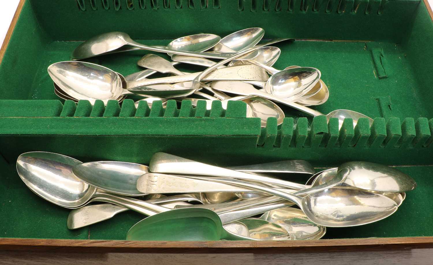 A collection of silver flatware, - Image 3 of 11