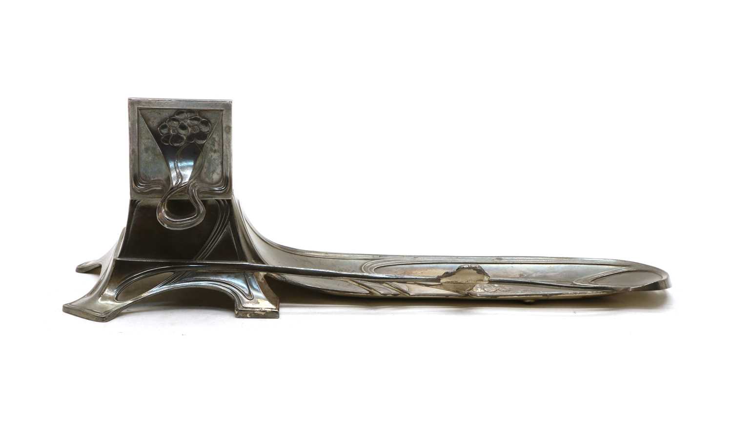 A WMF silvered pewter inkstand, - Image 3 of 4