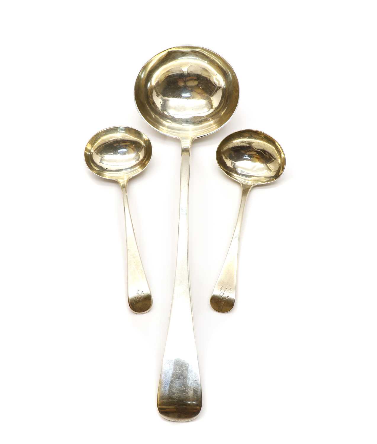 A George IV silver ladle