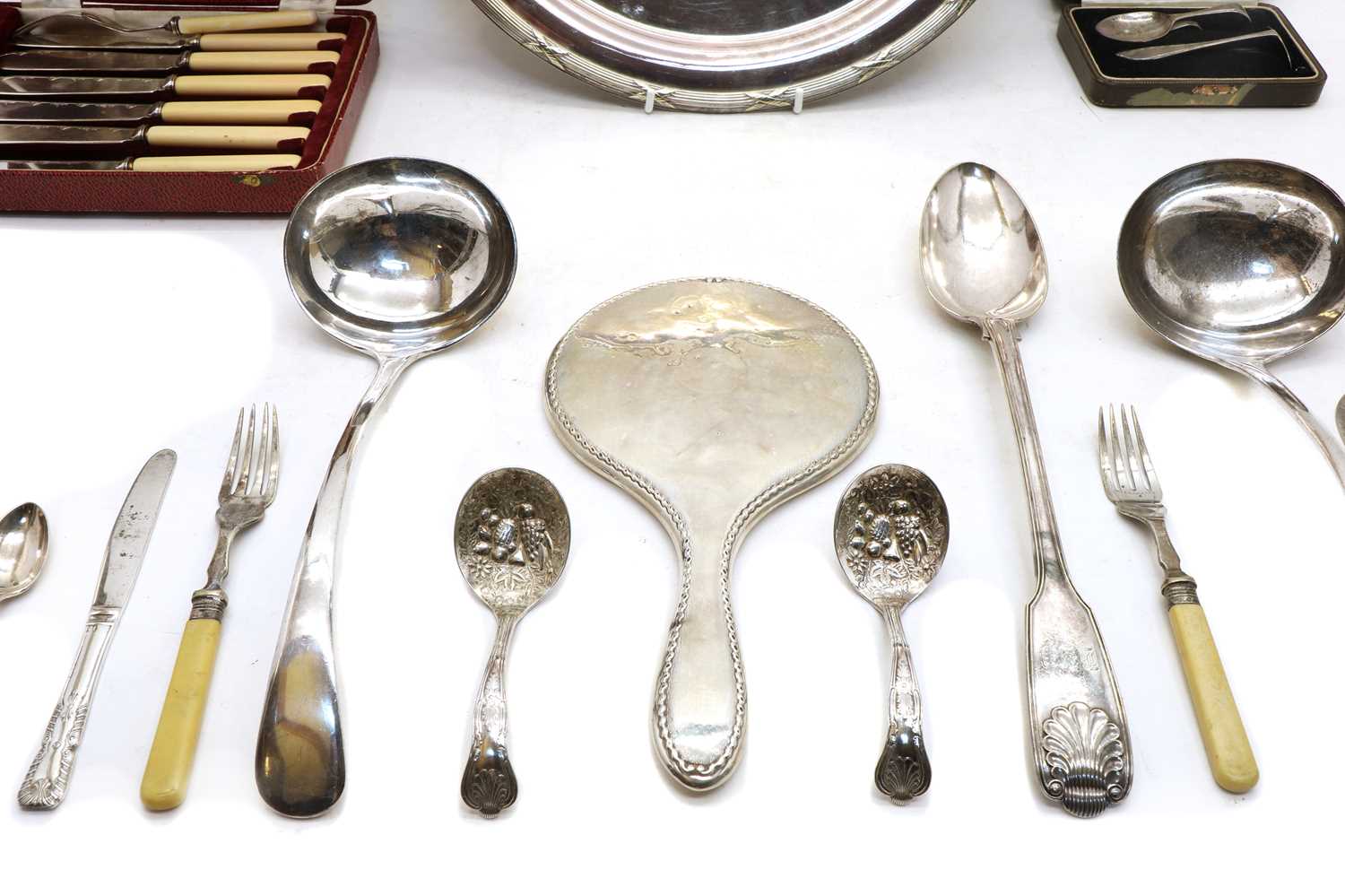 A quantity of silver and plated ware, - Image 3 of 7