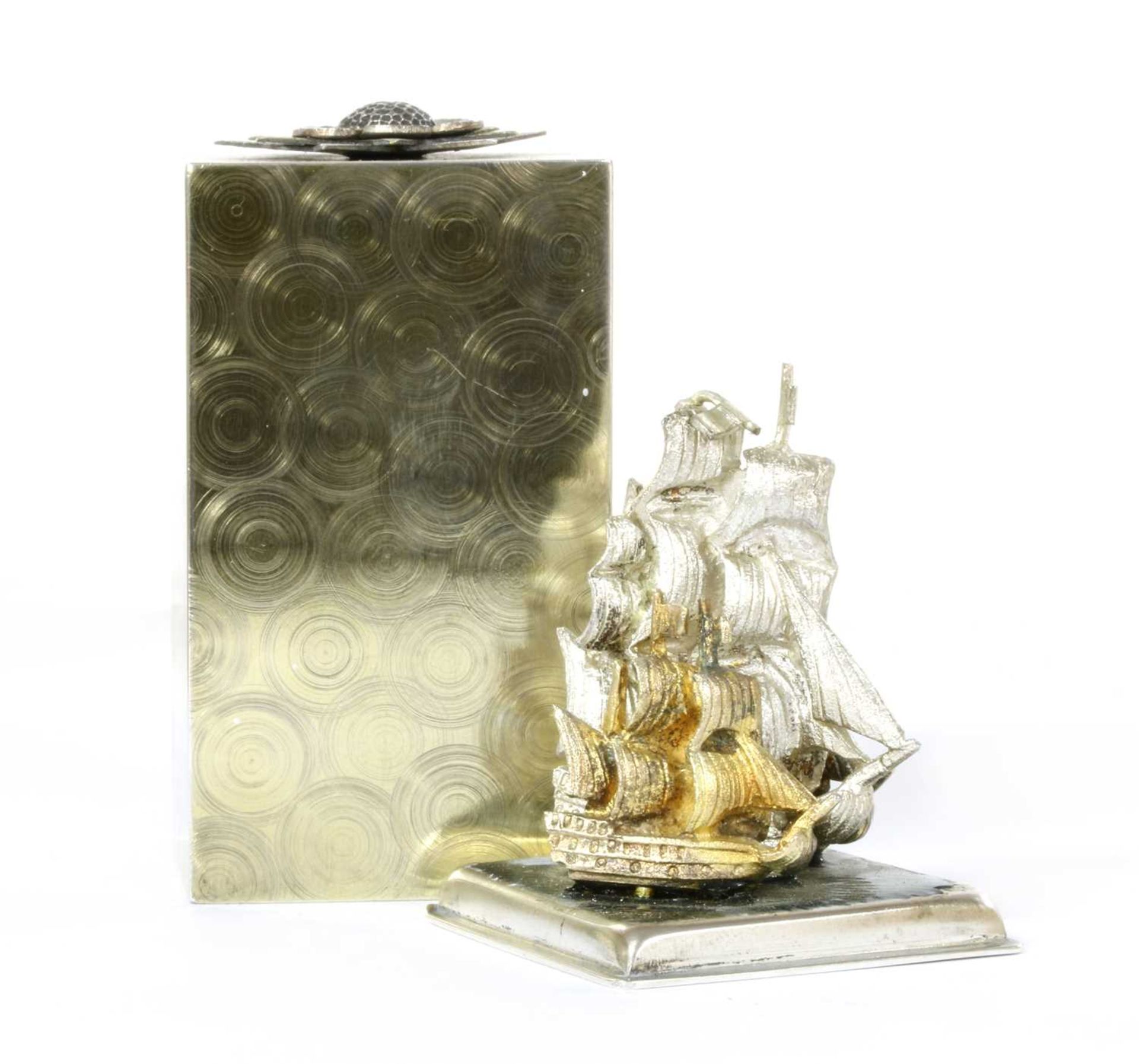 A set of ten silver and silver gilt Christmas Carol boxes, by Stuart Devlin, London 1971-1980 - Image 7 of 11