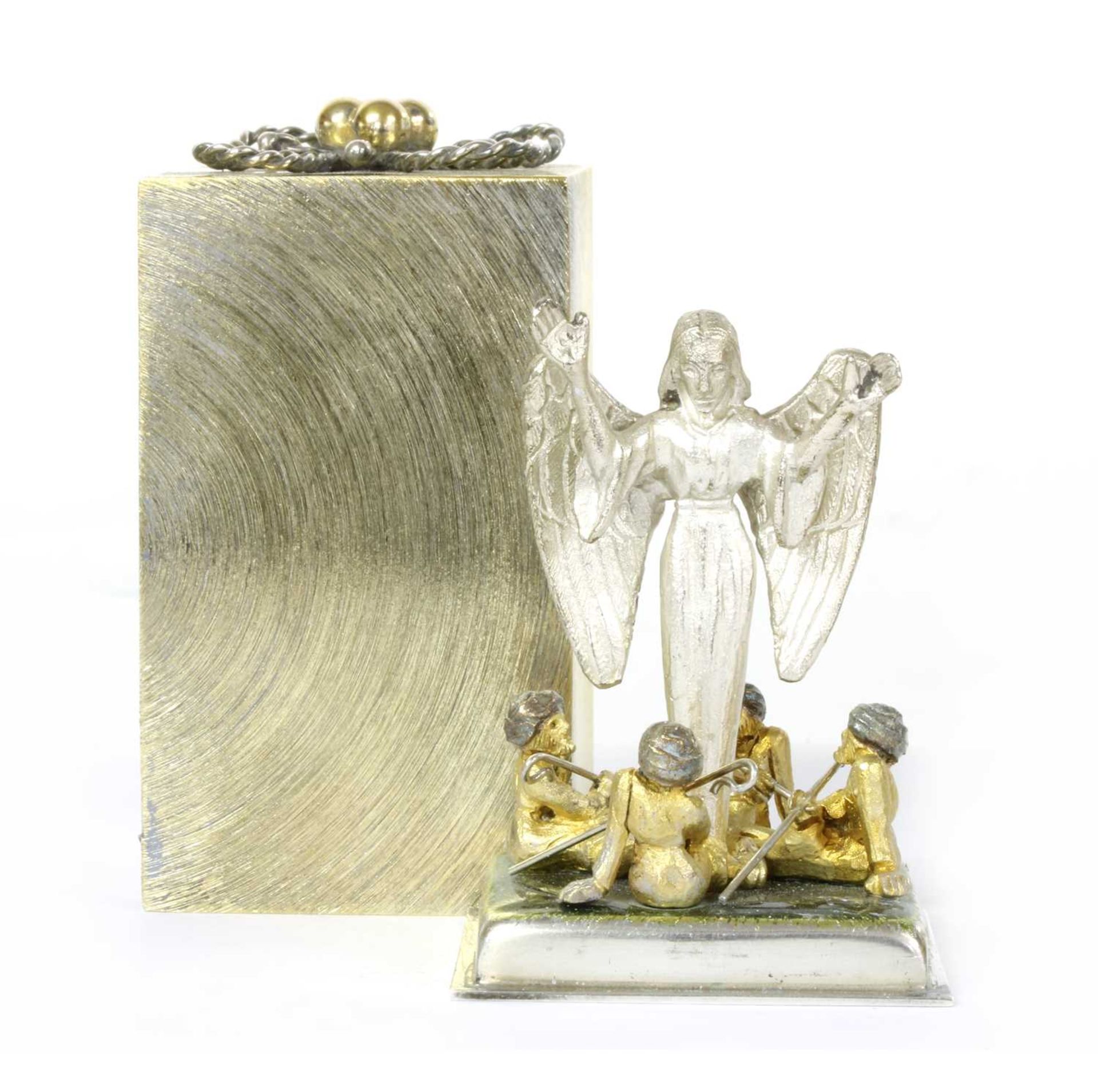 A set of ten silver and silver gilt Christmas Carol boxes, by Stuart Devlin, London 1971-1980 - Image 5 of 11