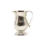 A George II sparrow beak cream jug,