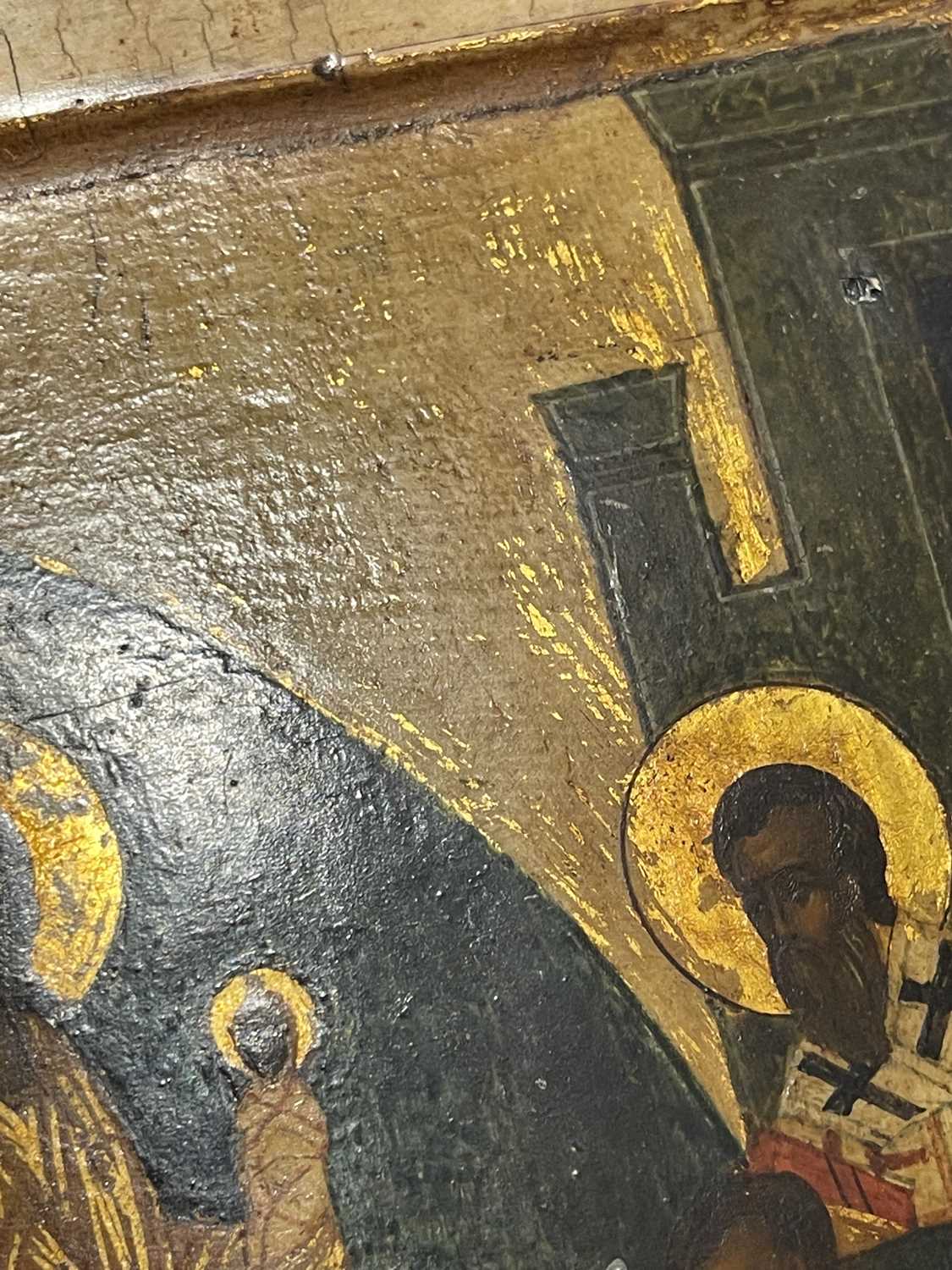 An icon of the Dormition of the Mother of God, - Image 55 of 67
