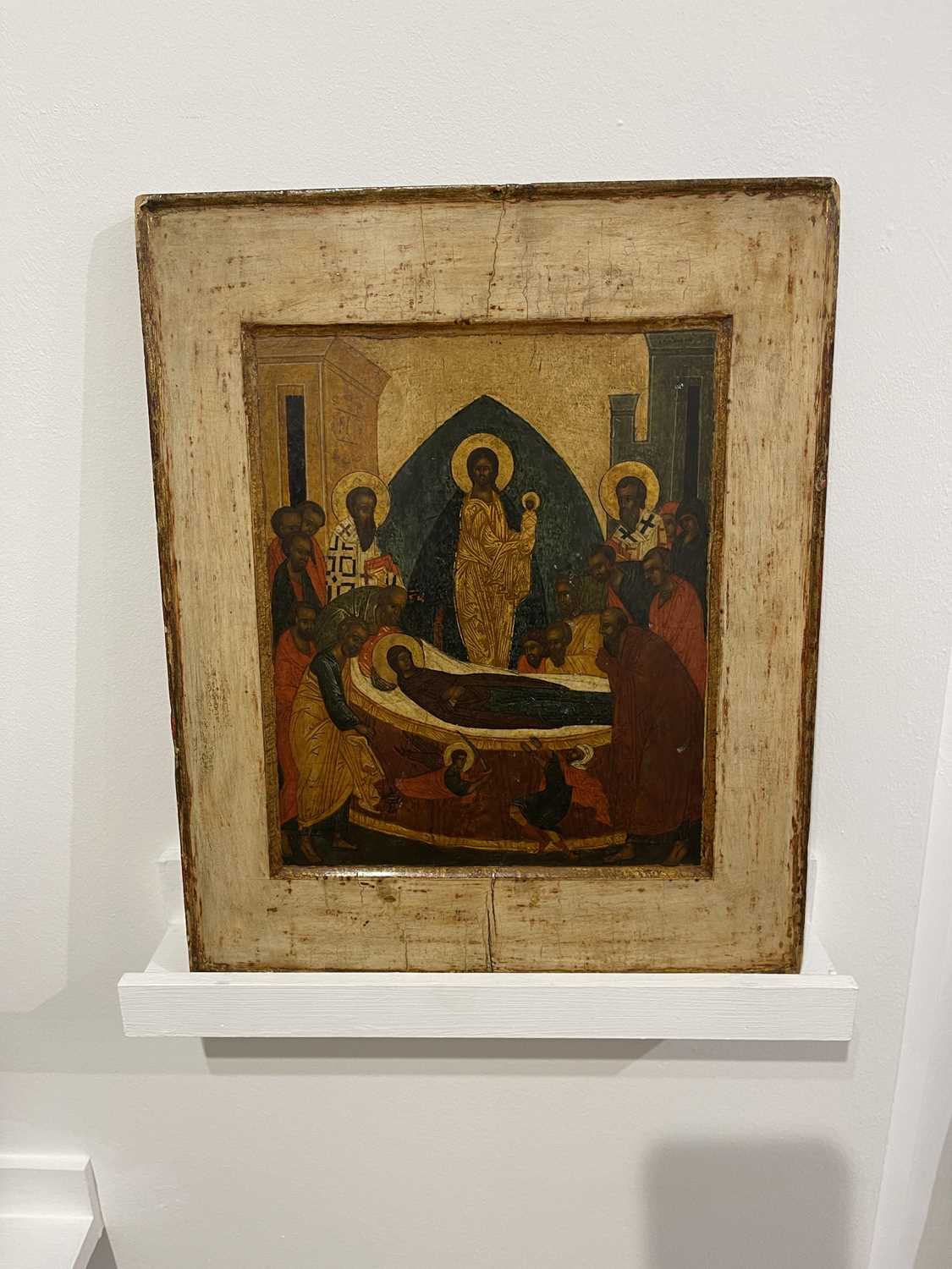 An icon of the Dormition of the Mother of God, - Image 16 of 67