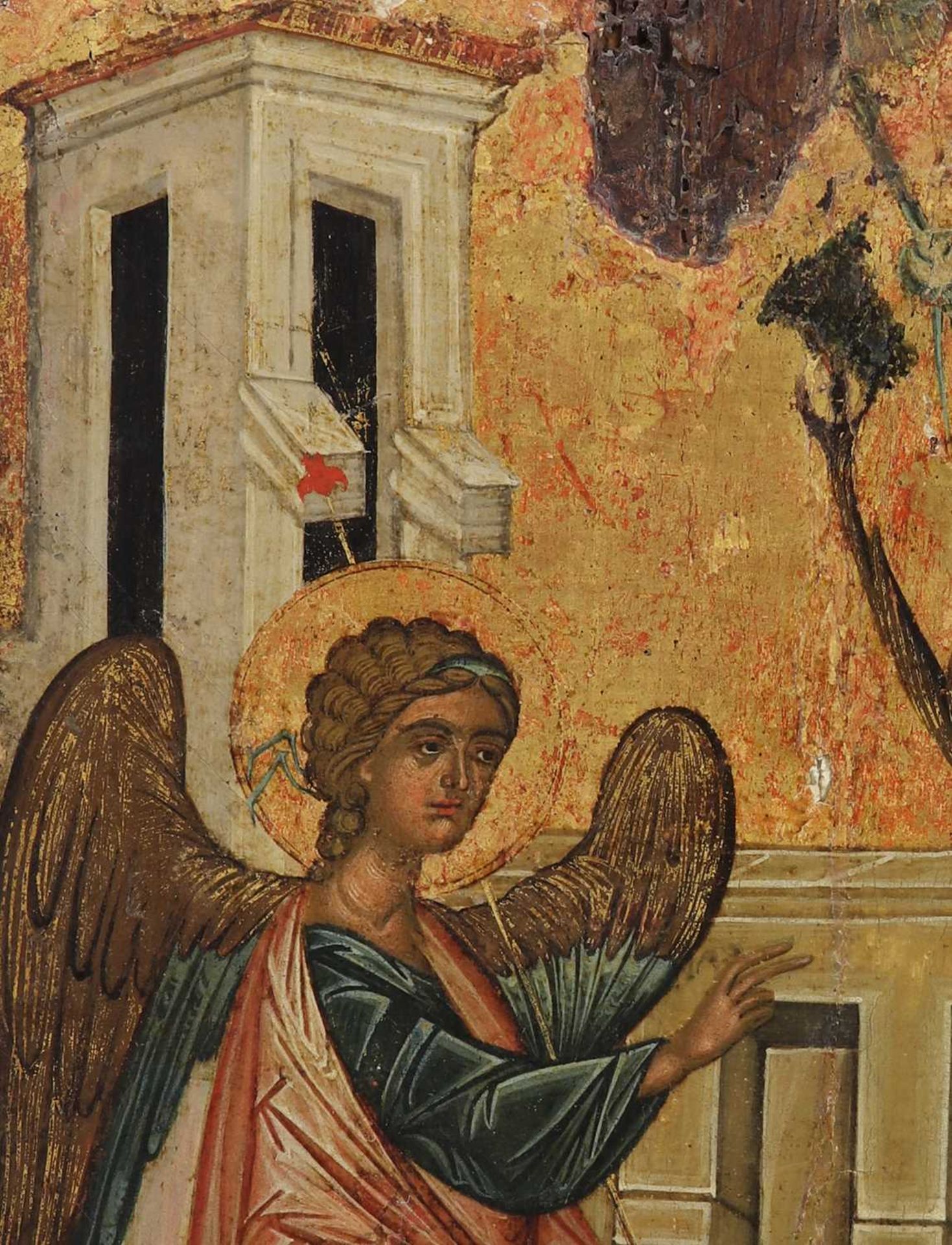 An icon of the Annunciation, - Image 4 of 51