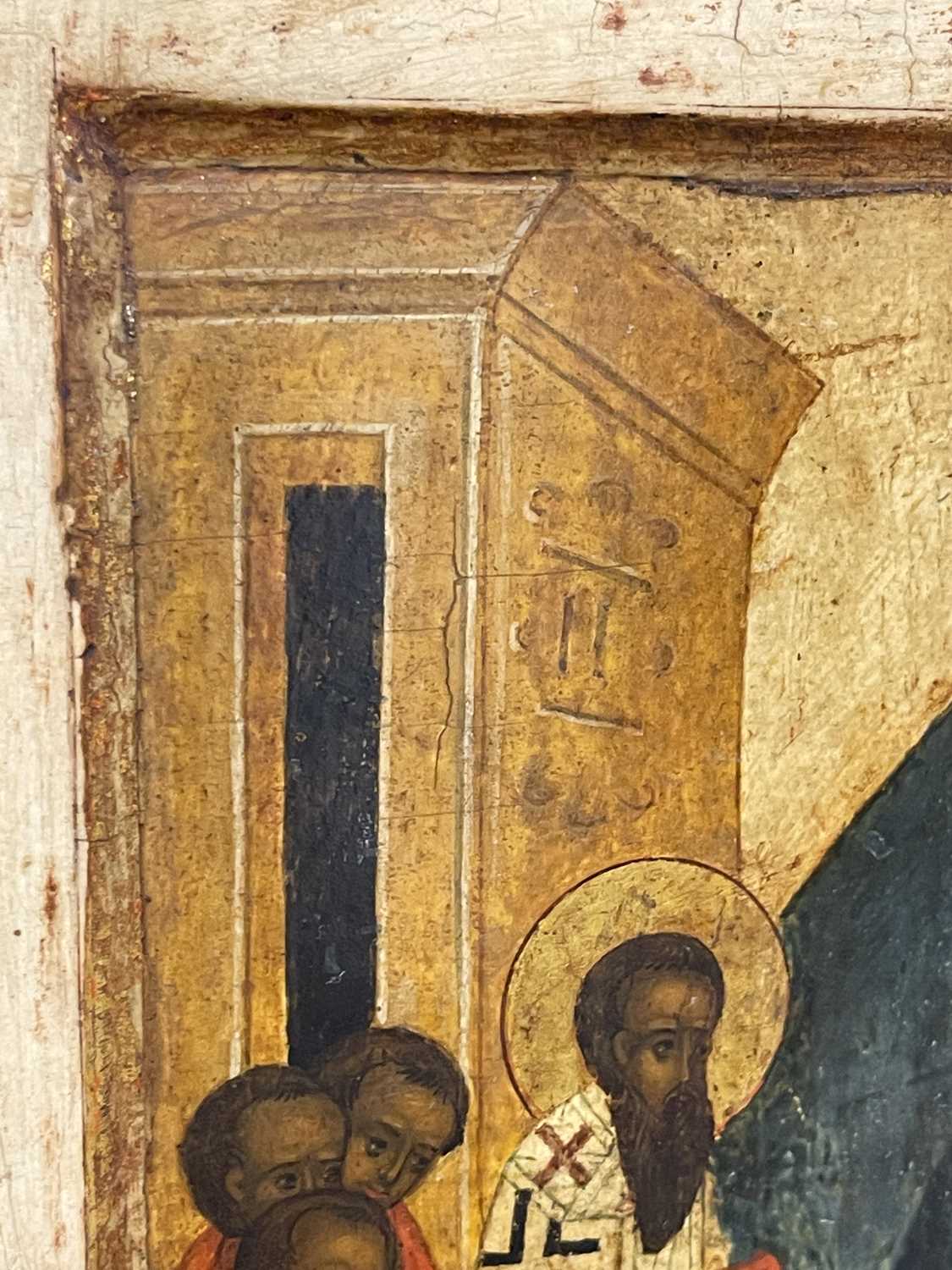 An icon of the Dormition of the Mother of God, - Image 18 of 67