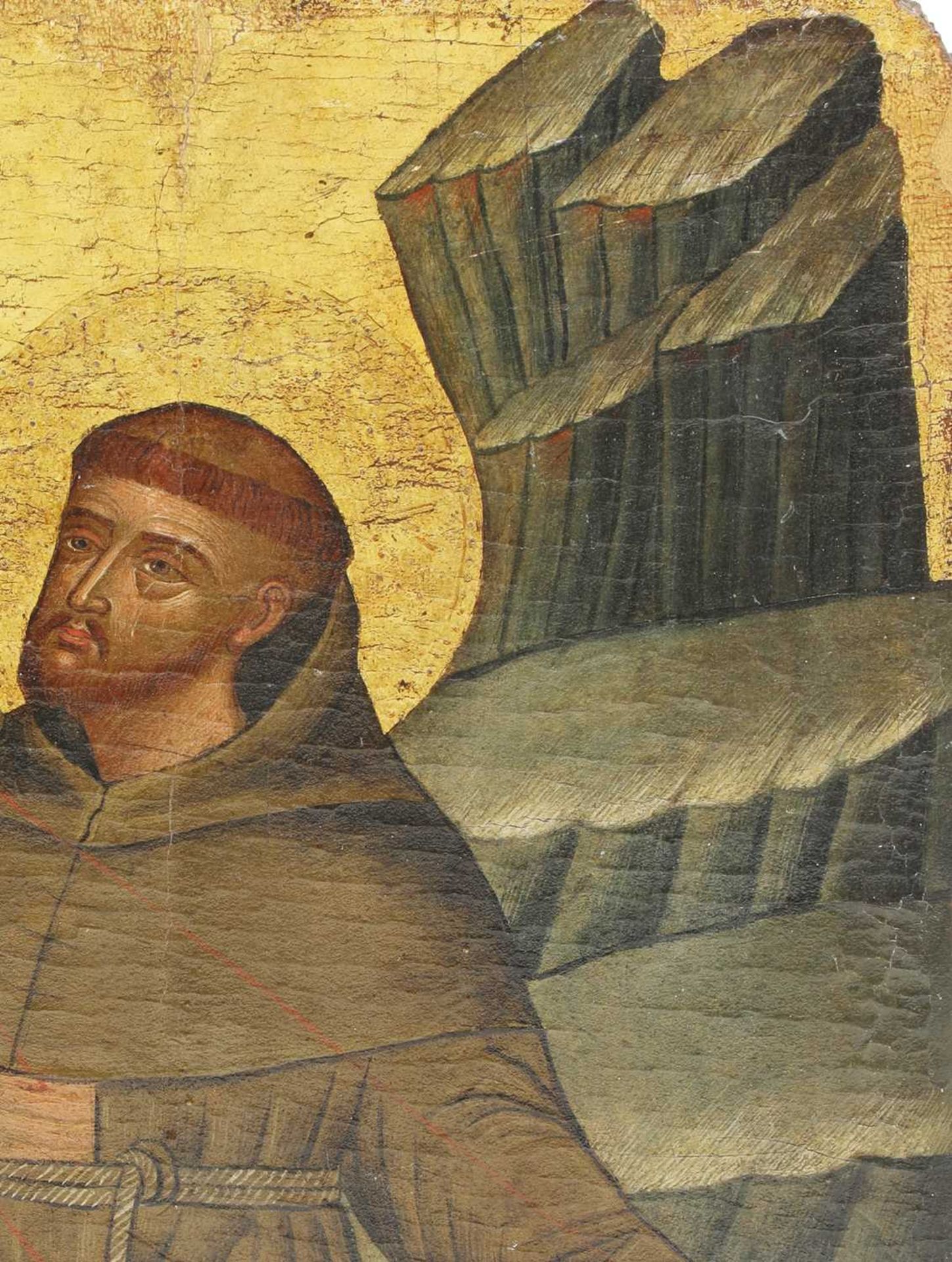 An icon of St Francis of Assisi, - Image 5 of 30