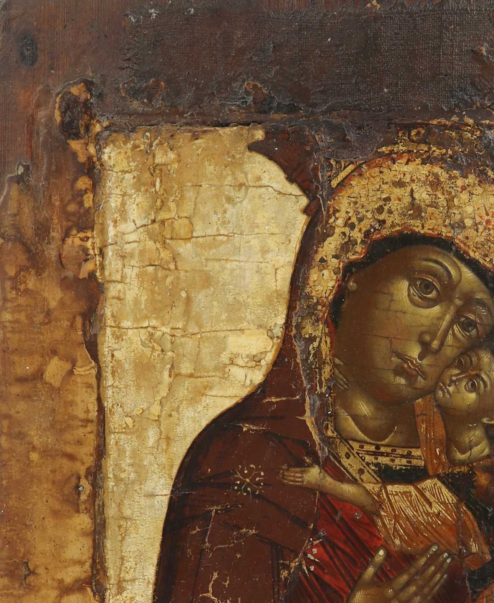 An icon of the Mother of God of Tolga, - Image 4 of 42