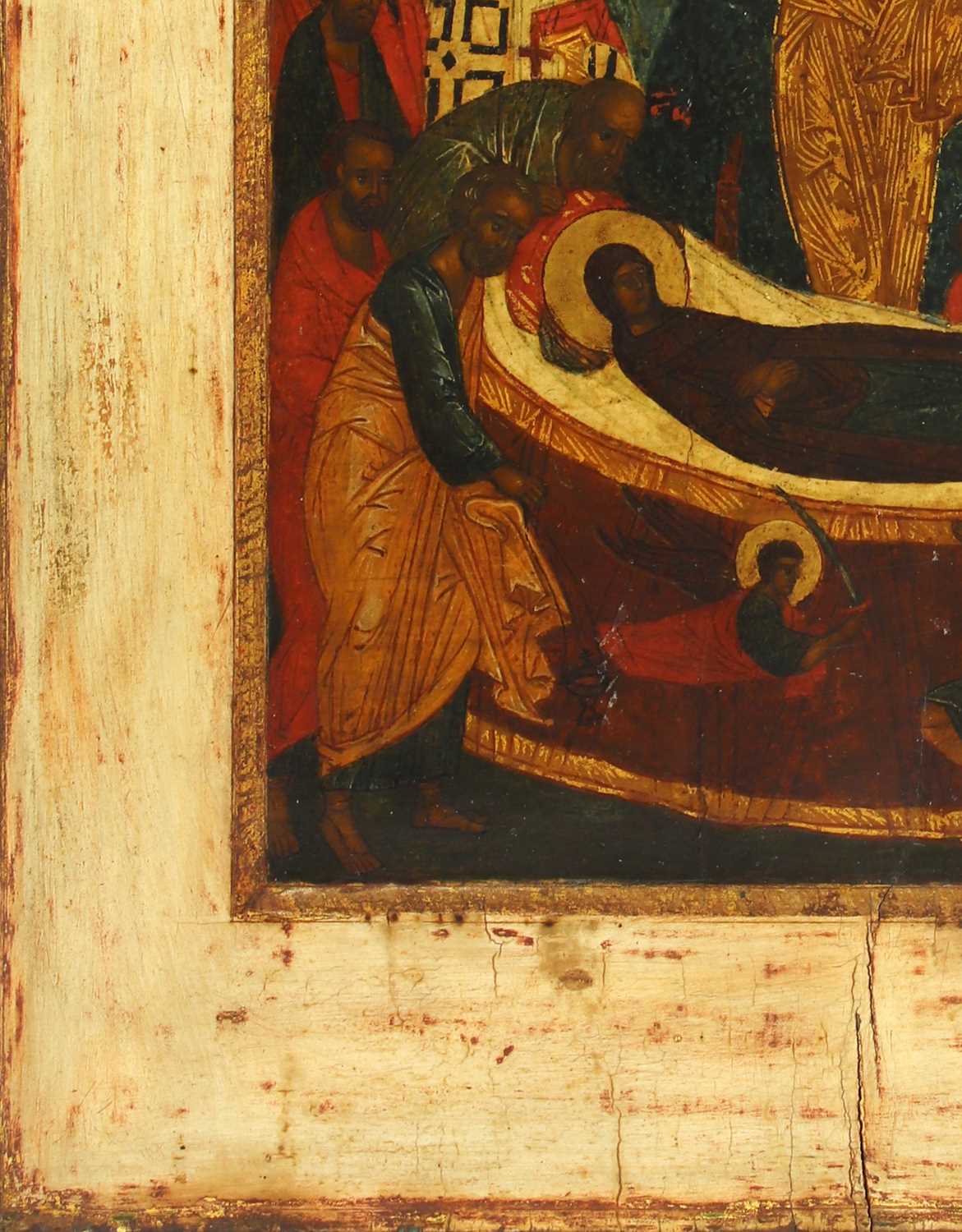 An icon of the Dormition of the Mother of God, - Image 7 of 67