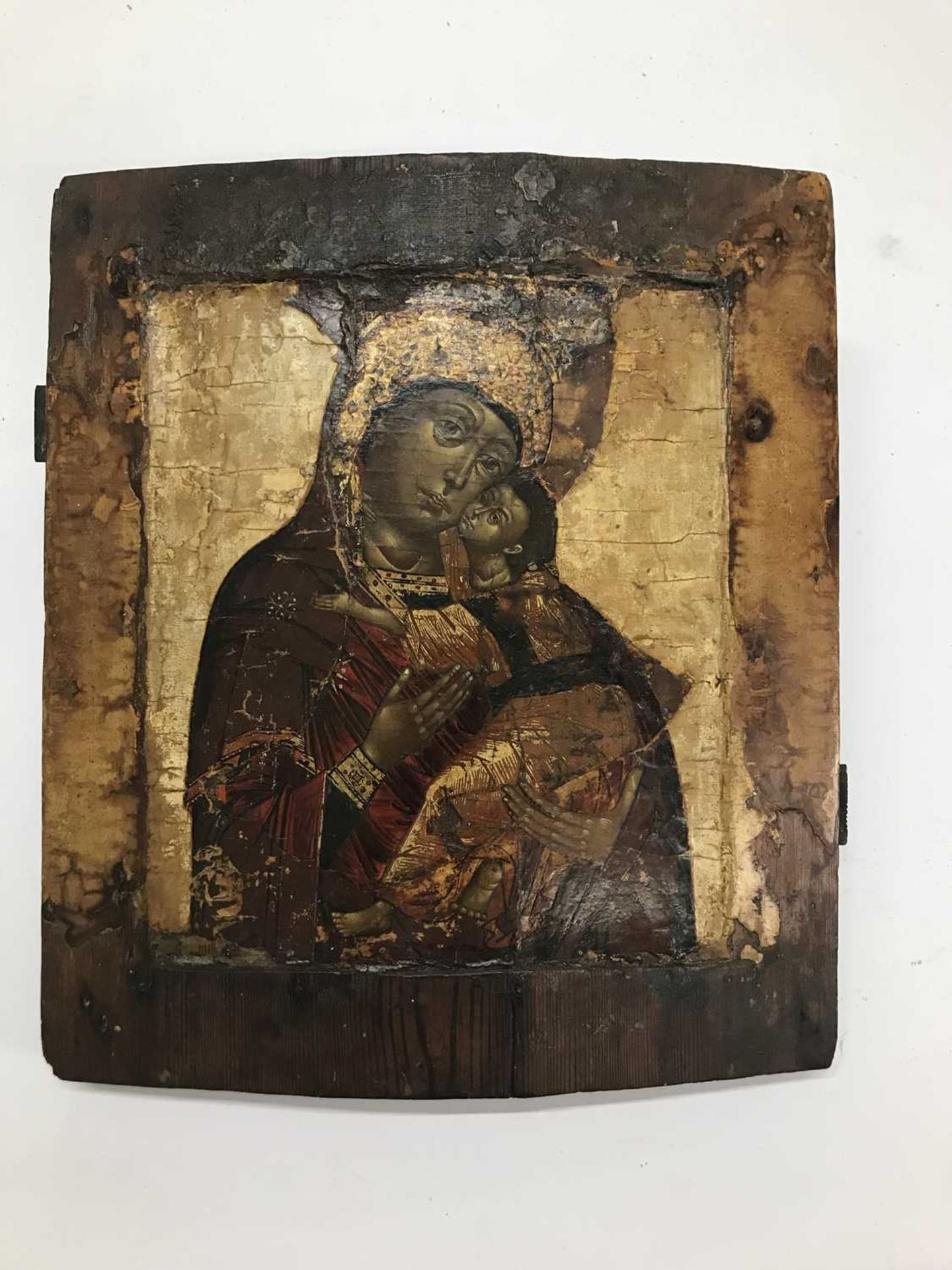 An icon of the Mother of God of Tolga, - Image 16 of 42