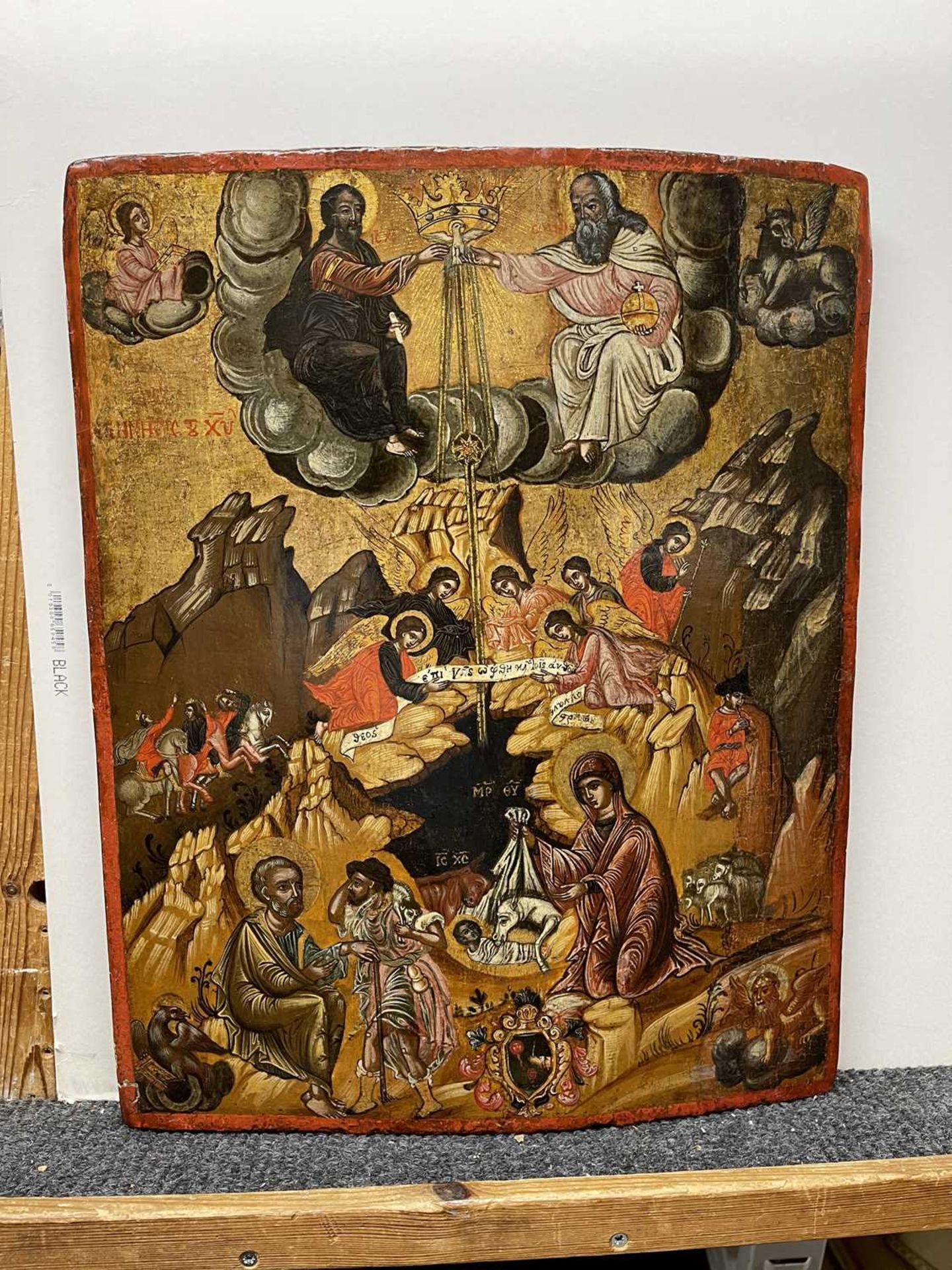 An icon of the Nativity, - Image 9 of 39