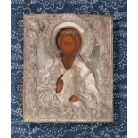 An icon of St Haralampios,