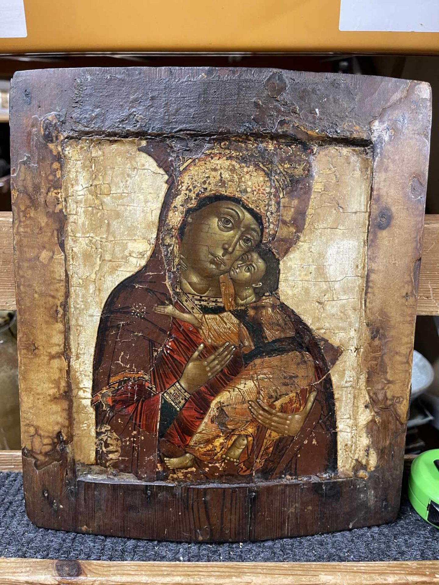 An icon of the Mother of God of Tolga, - Image 9 of 42