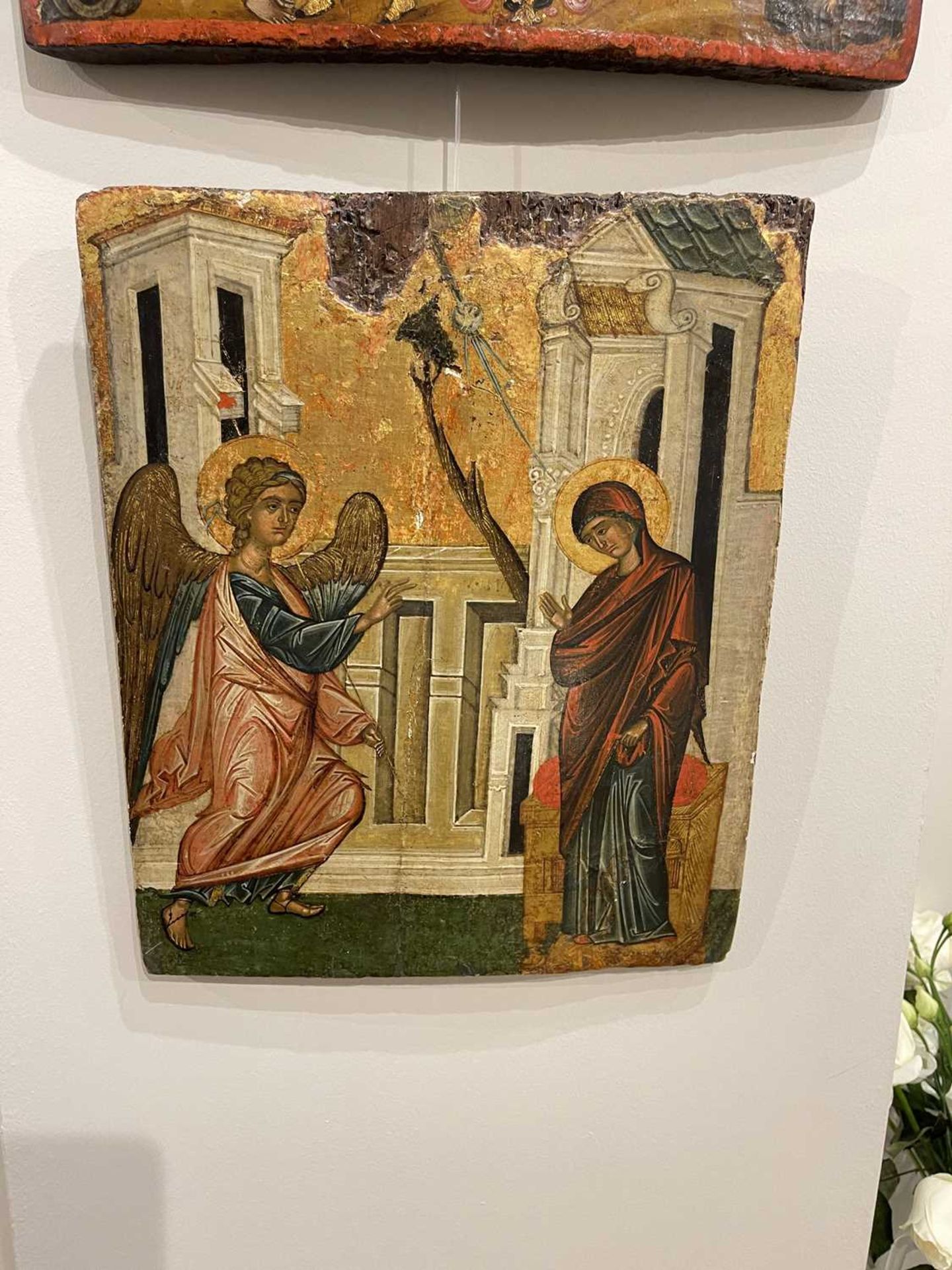 An icon of the Annunciation, - Image 32 of 51