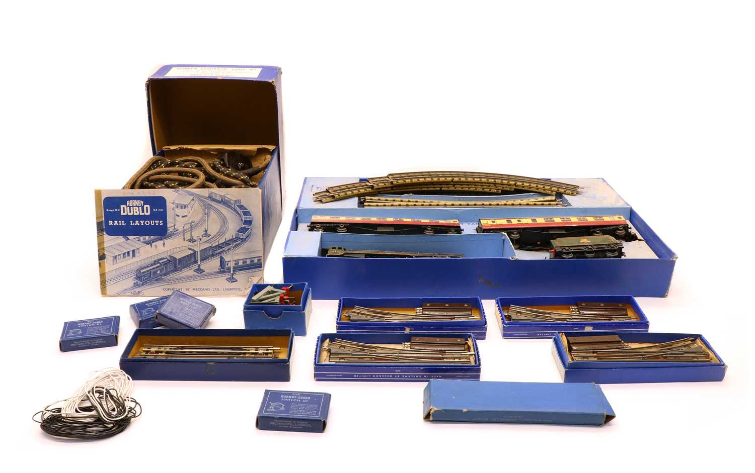 A Hornby Dublo OO Gauge Railway set,