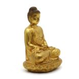 A Sino-Tibetan bronze Buddha,