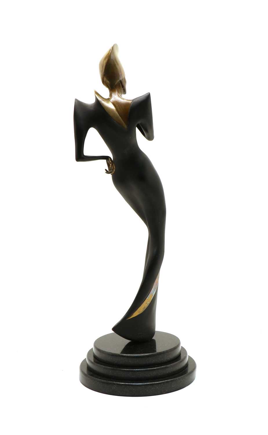 An Art Deco style bronze figure by Ann Froman, - Image 2 of 3