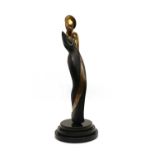 An Art Deco style bronze figure by Ann Froman,