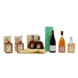 A collection of wines & spirits,