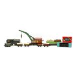 A collection of locomotives and rolling stock,
