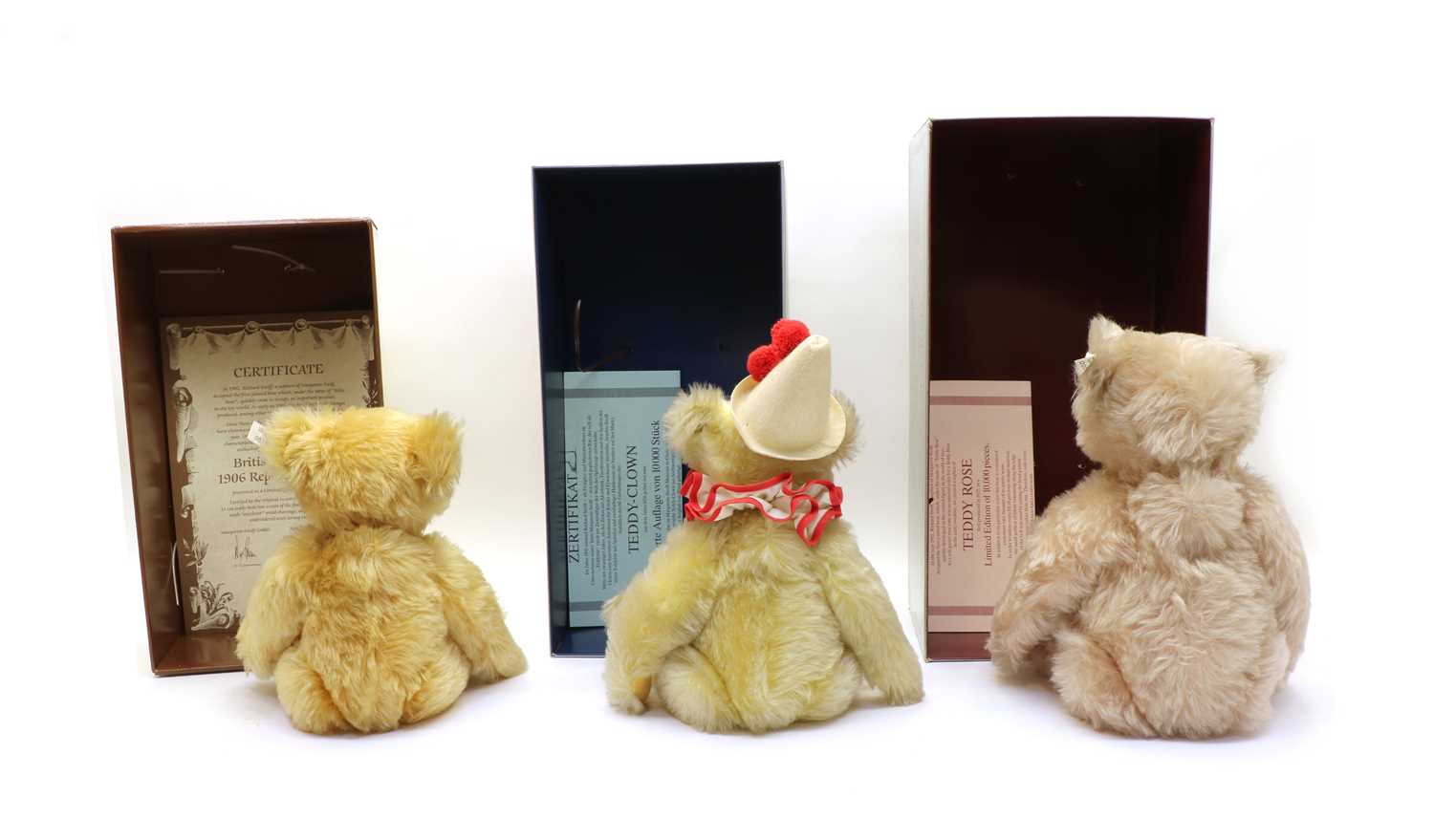 Three Steiff teddy bears, - Bild 2 aus 2