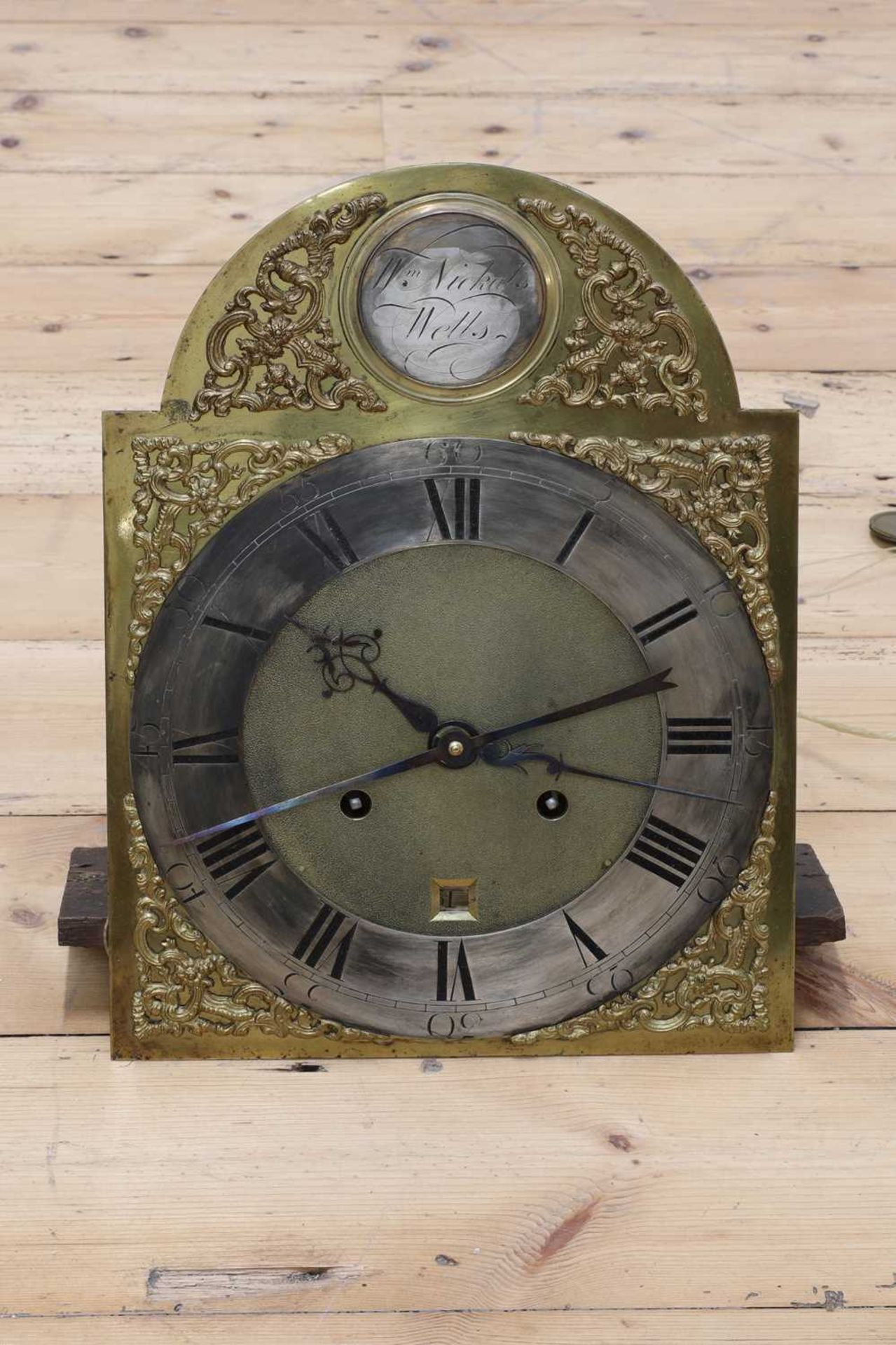 An eight-day longcase clock by William Nickals, Wells, - Image 3 of 40