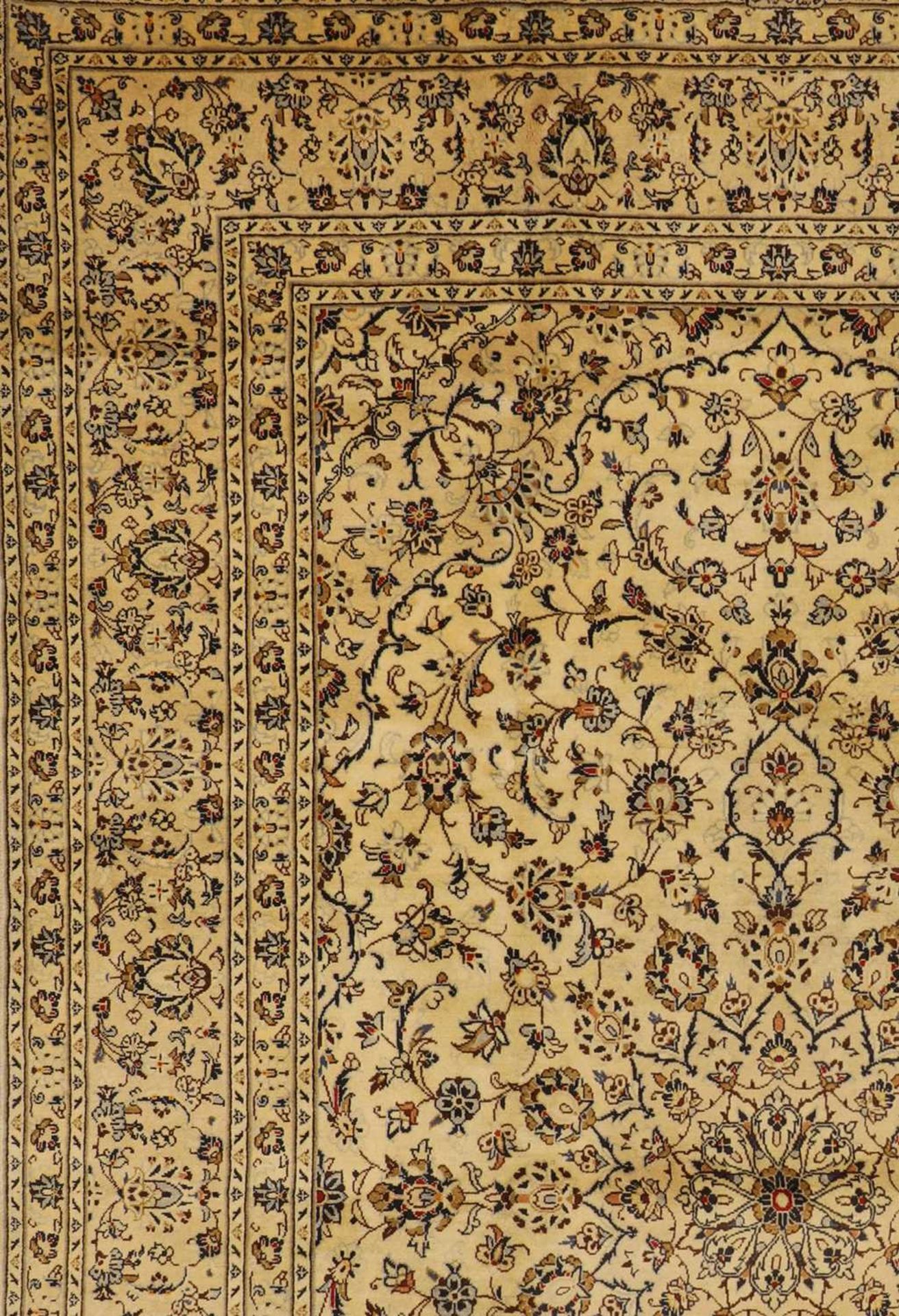 A Persian wool carpet, - Bild 2 aus 6