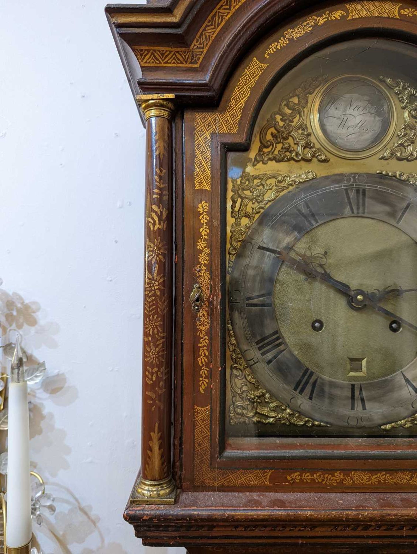 An eight-day longcase clock by William Nickals, Wells, - Image 31 of 40