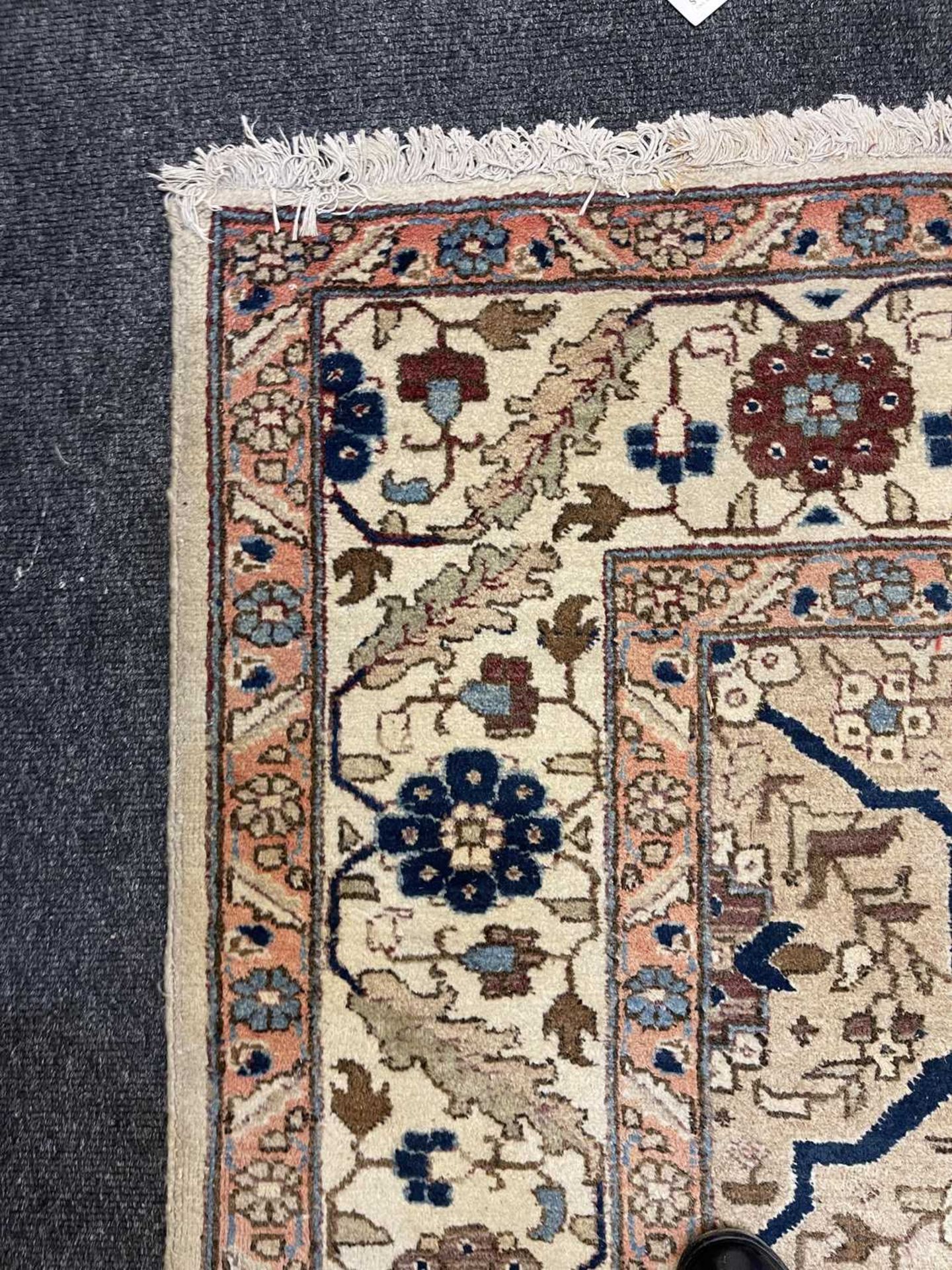 A Persian wool carpet, - Bild 9 aus 17