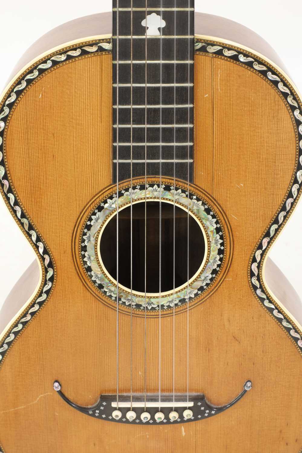 A Neapolitan parlour guitar, - Image 7 of 10
