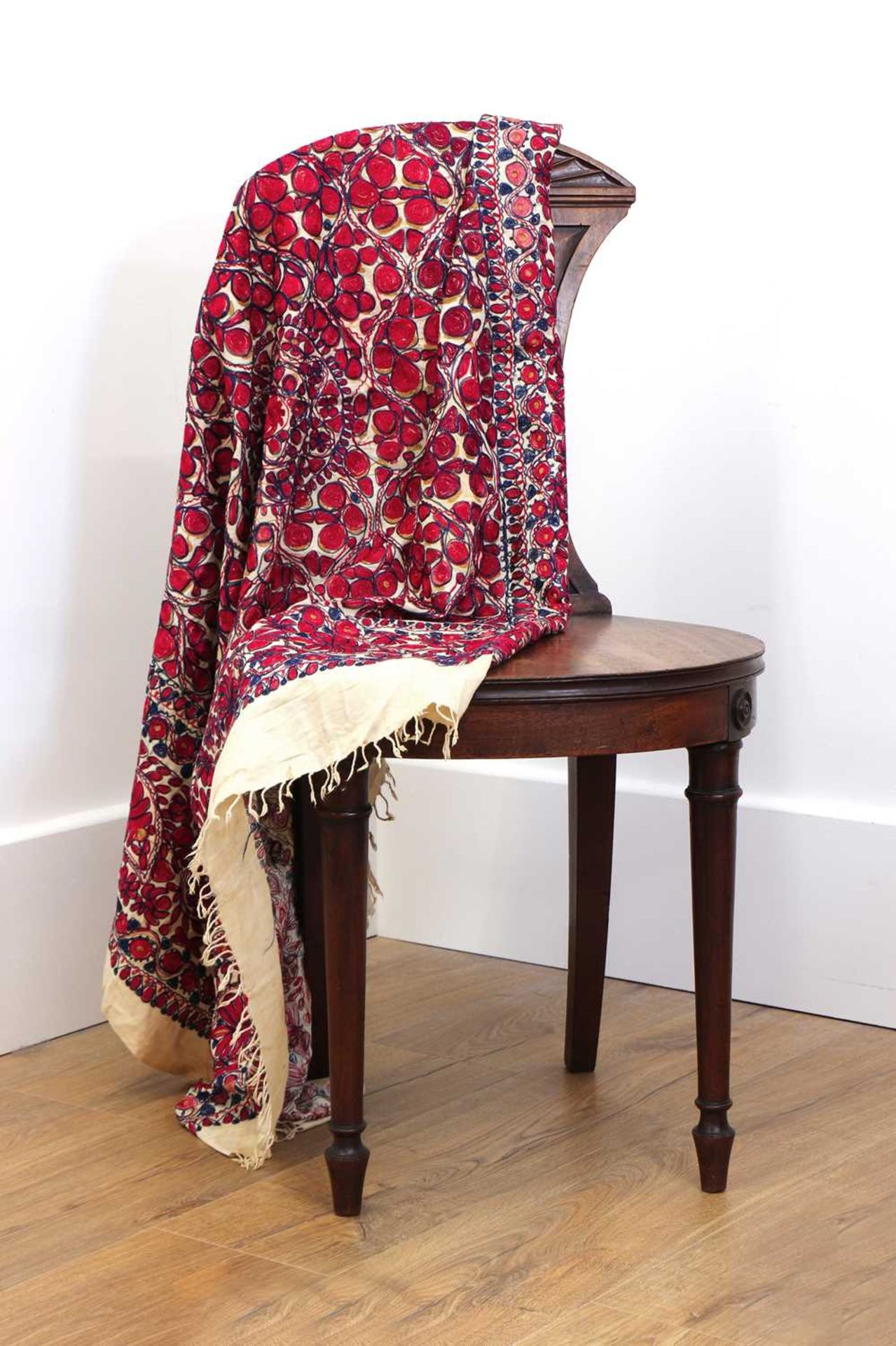 A Suzani textile, - Bild 2 aus 19
