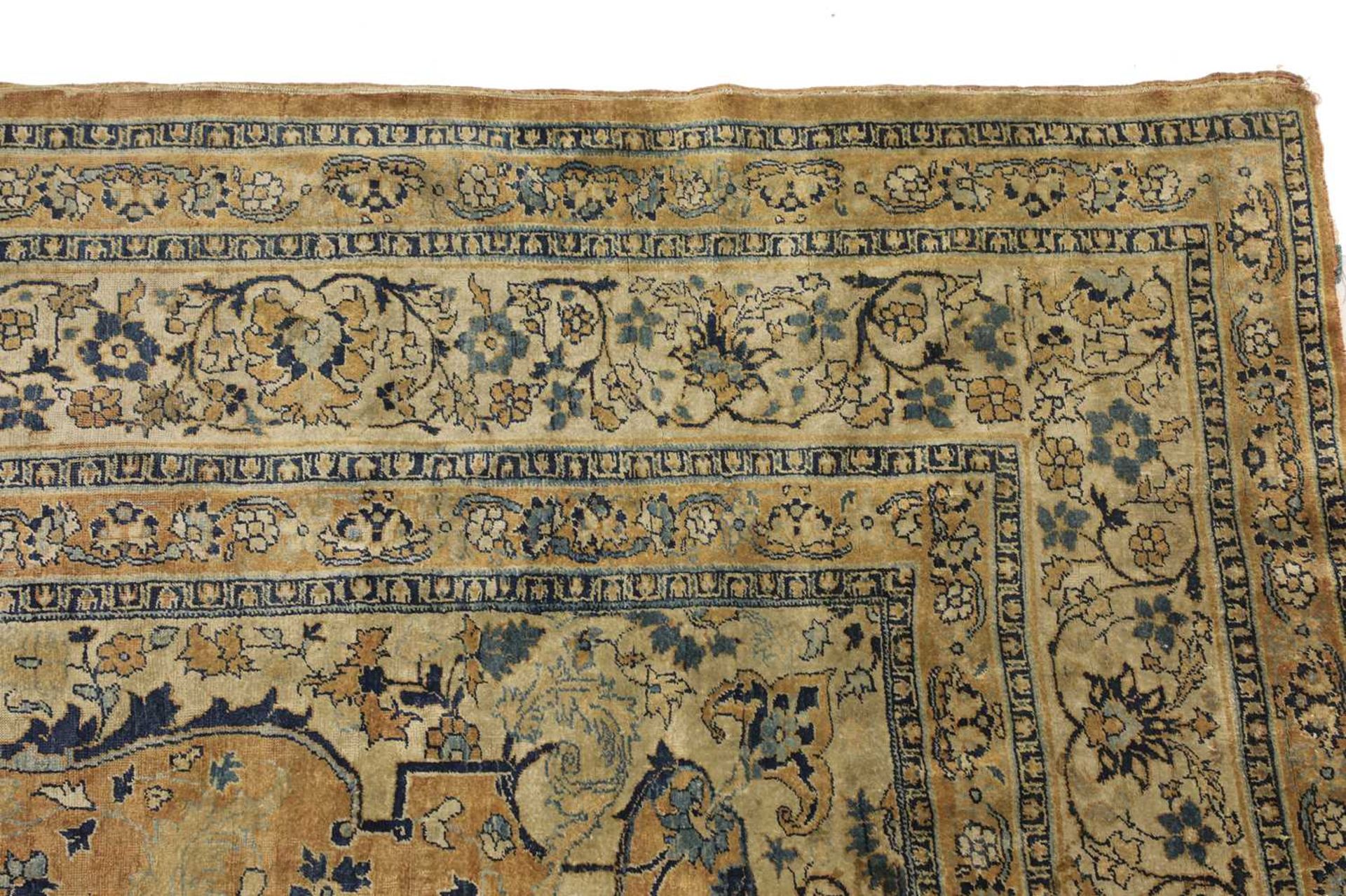 A fine North-West Persian silk rug, - Bild 9 aus 15