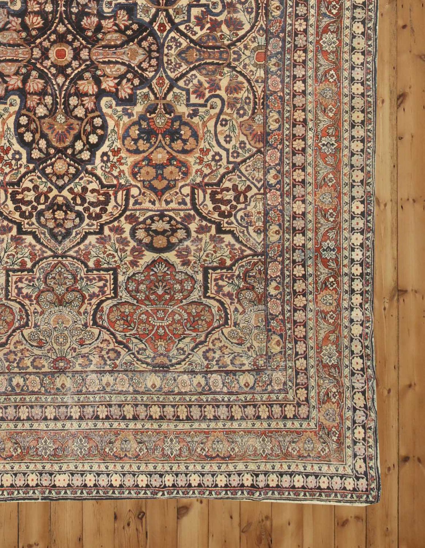 A Kirman wool carpet, - Bild 5 aus 15