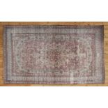 A rare antique Persian Laver carpet,