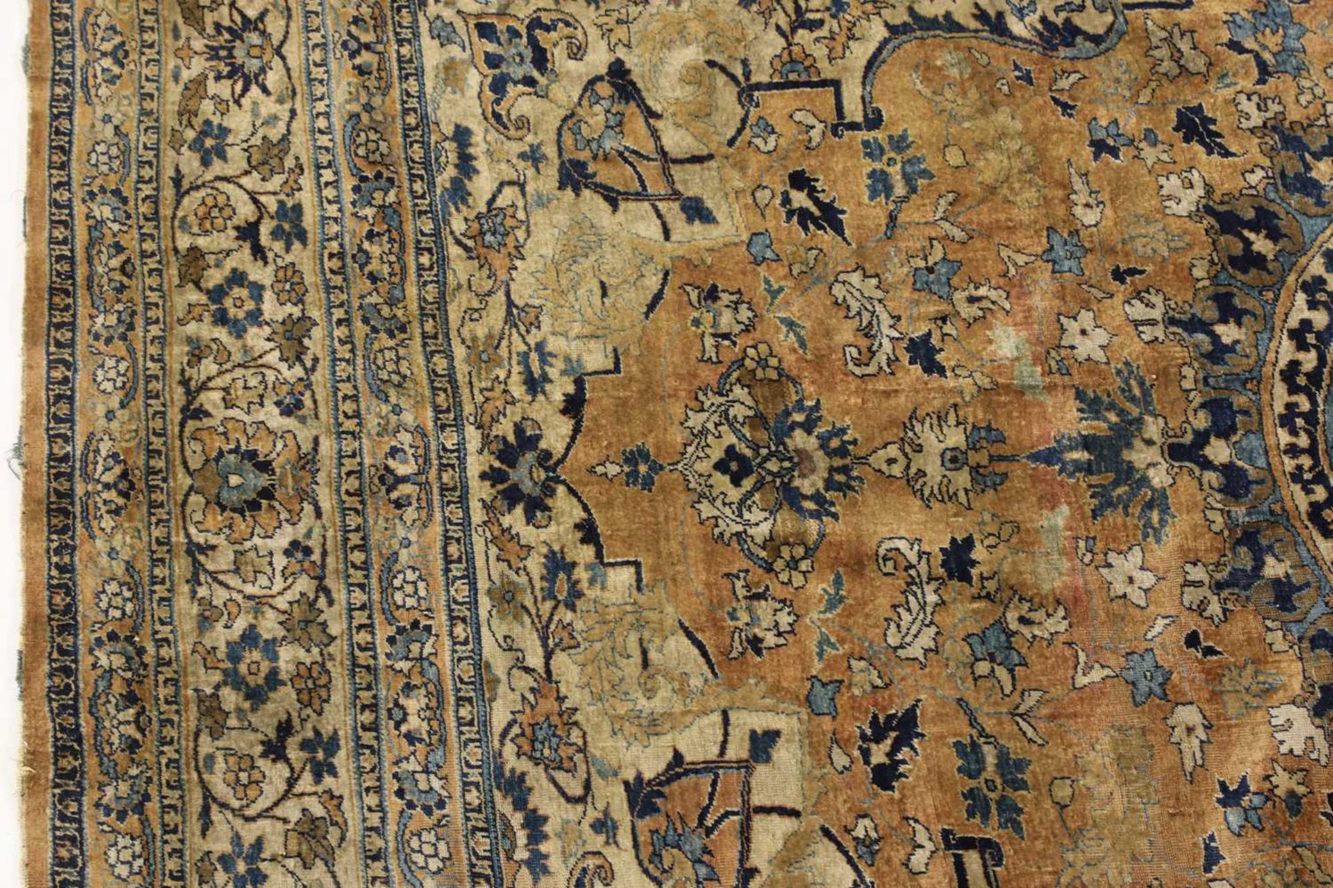 A fine North-West Persian silk rug, - Bild 10 aus 15