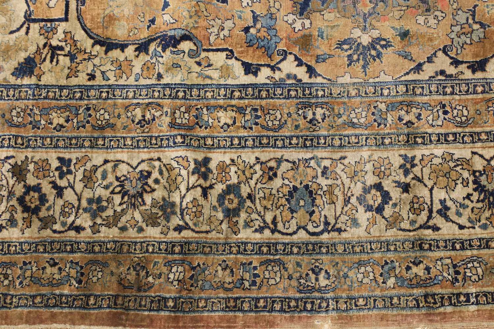A fine North-West Persian silk rug, - Bild 14 aus 15