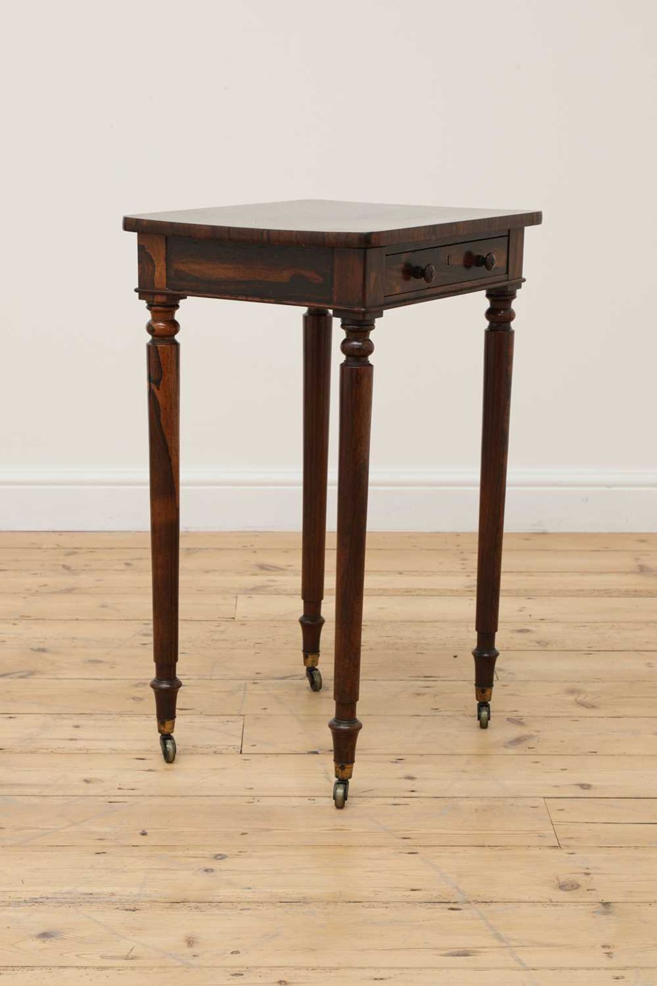 A rosewood side table, - Bild 2 aus 4