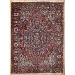 A Persian Bakhtiari wool carpet