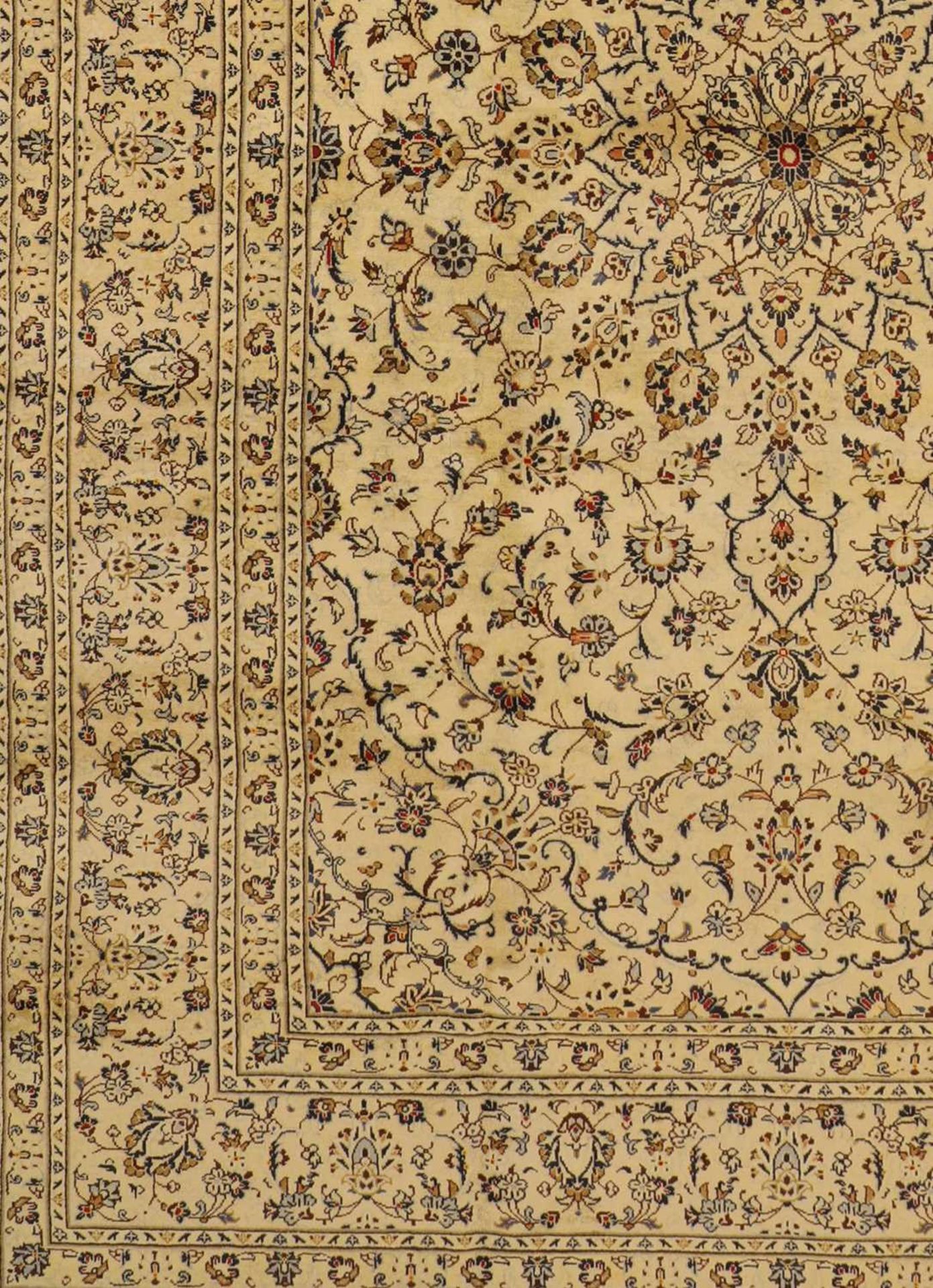 A Persian wool carpet, - Image 4 of 6