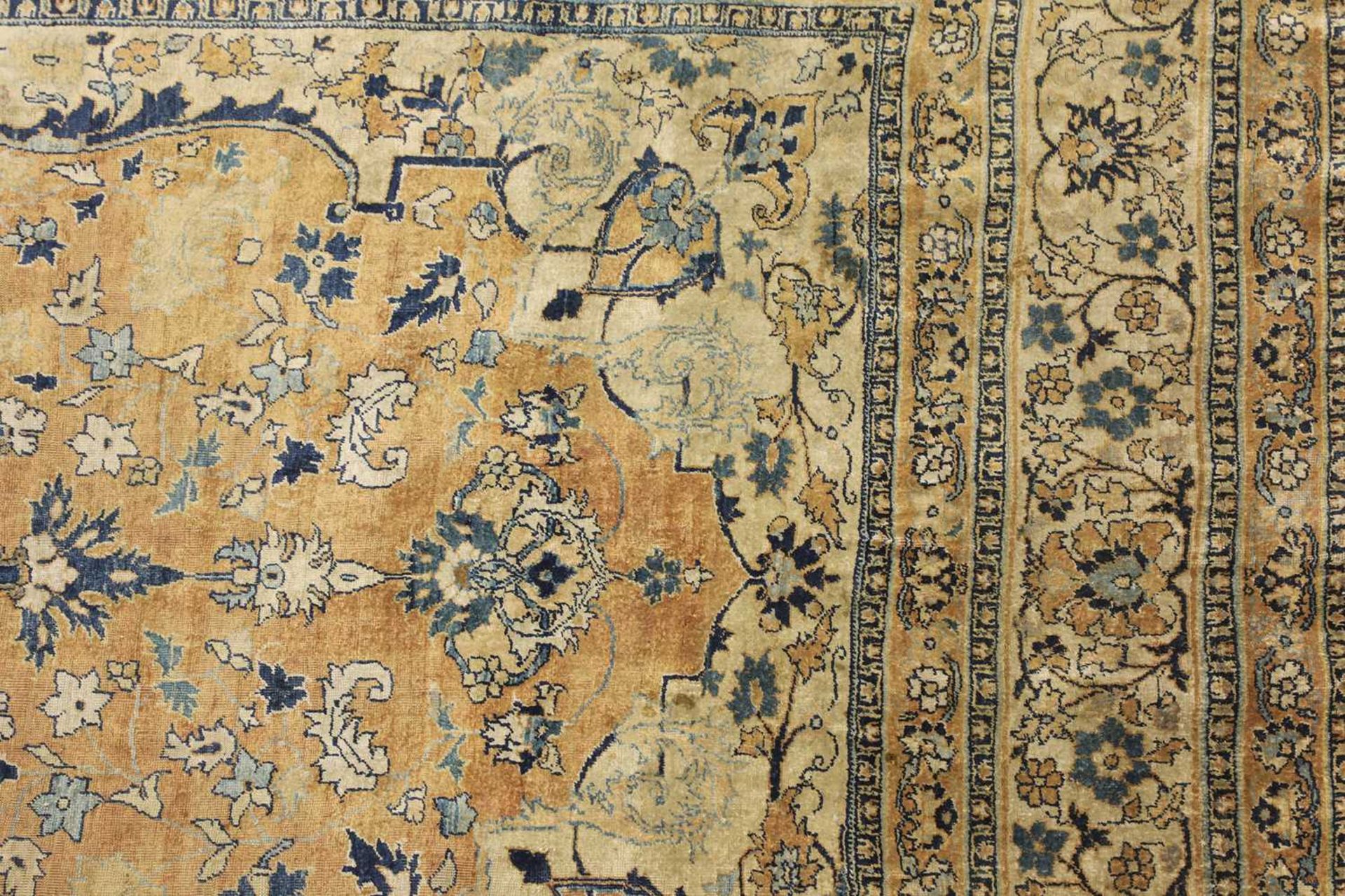 A fine North-West Persian silk rug, - Bild 12 aus 15